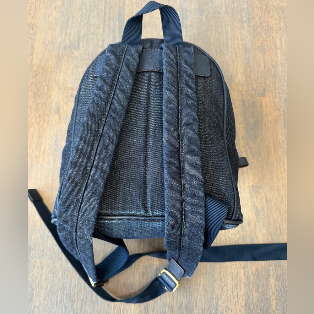 MICHAEL KORS Mini Denim Backpack - Picture 3 of 9
